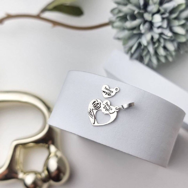 Berloque de Prata Patuá Bença