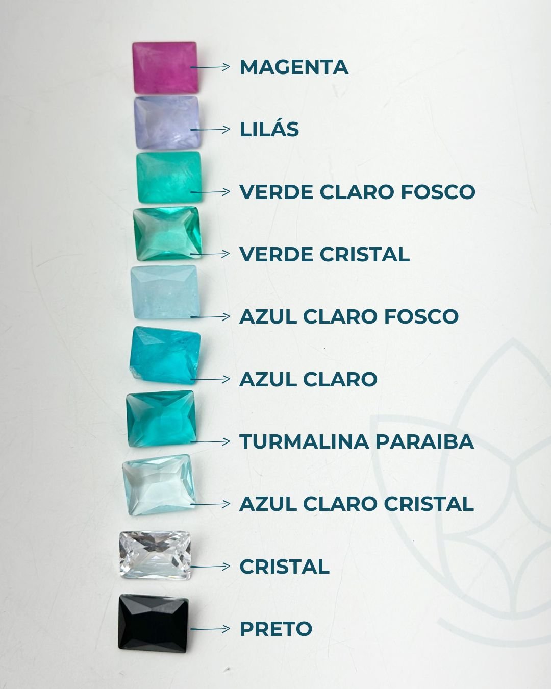 Colar de Prata Zirconia Retangular com Perola