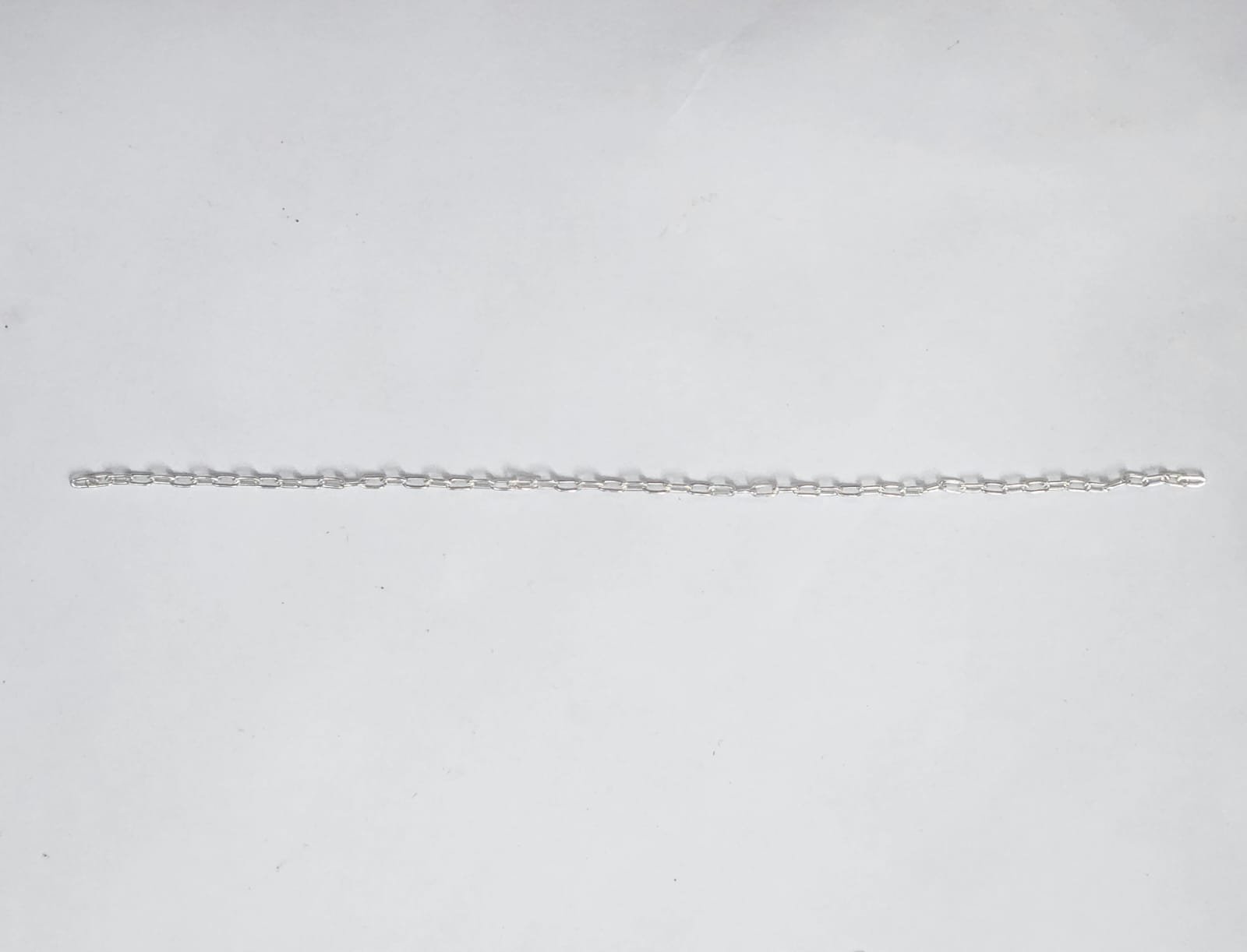 Montagem Corrente de Prata Cartie Fio 1.5mm de 13cm Sem Argola