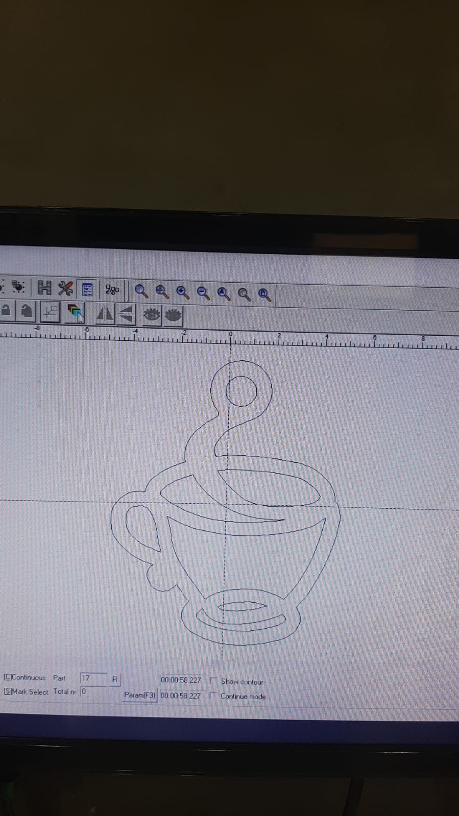 Montagem Pingente Café Minimalista 14,14mm