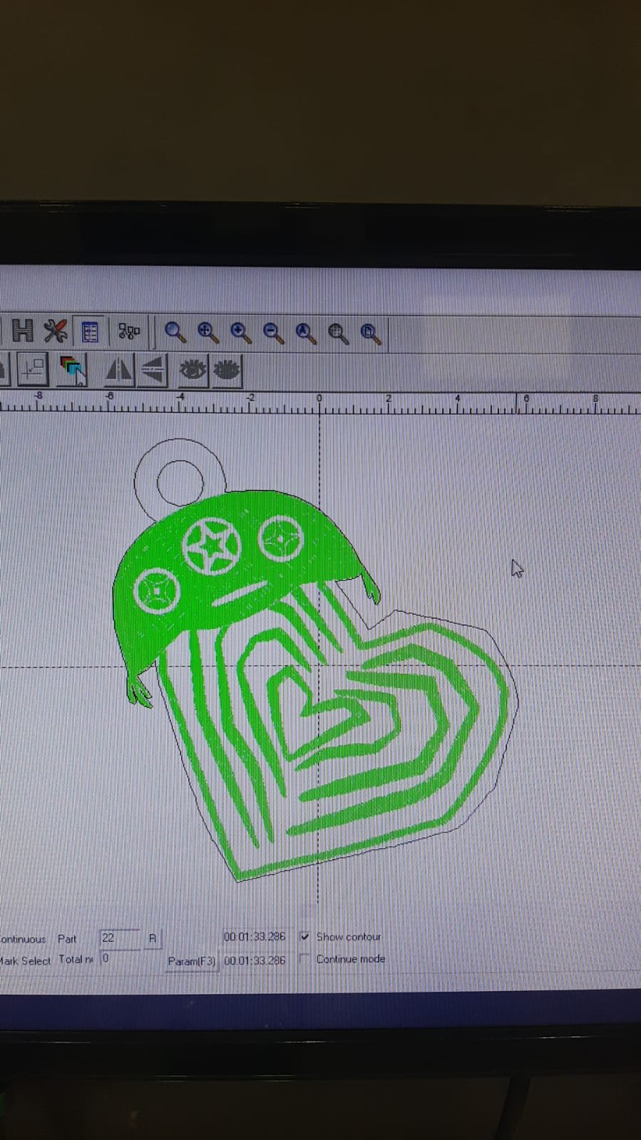 Montagem Pingente Coração Chapéu Nordestino 13,31mm