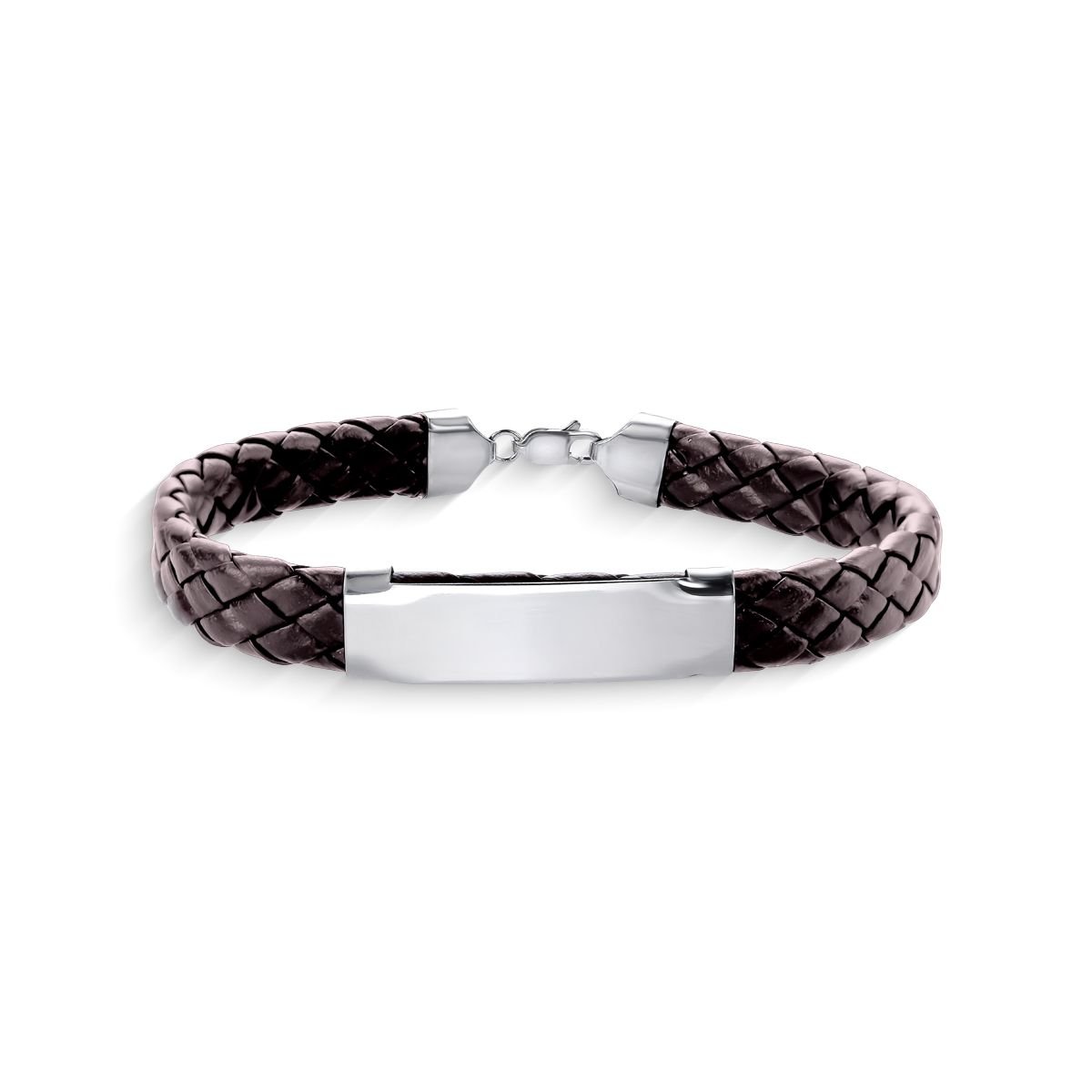 Pulseira de Prata Courino Chapa Liso