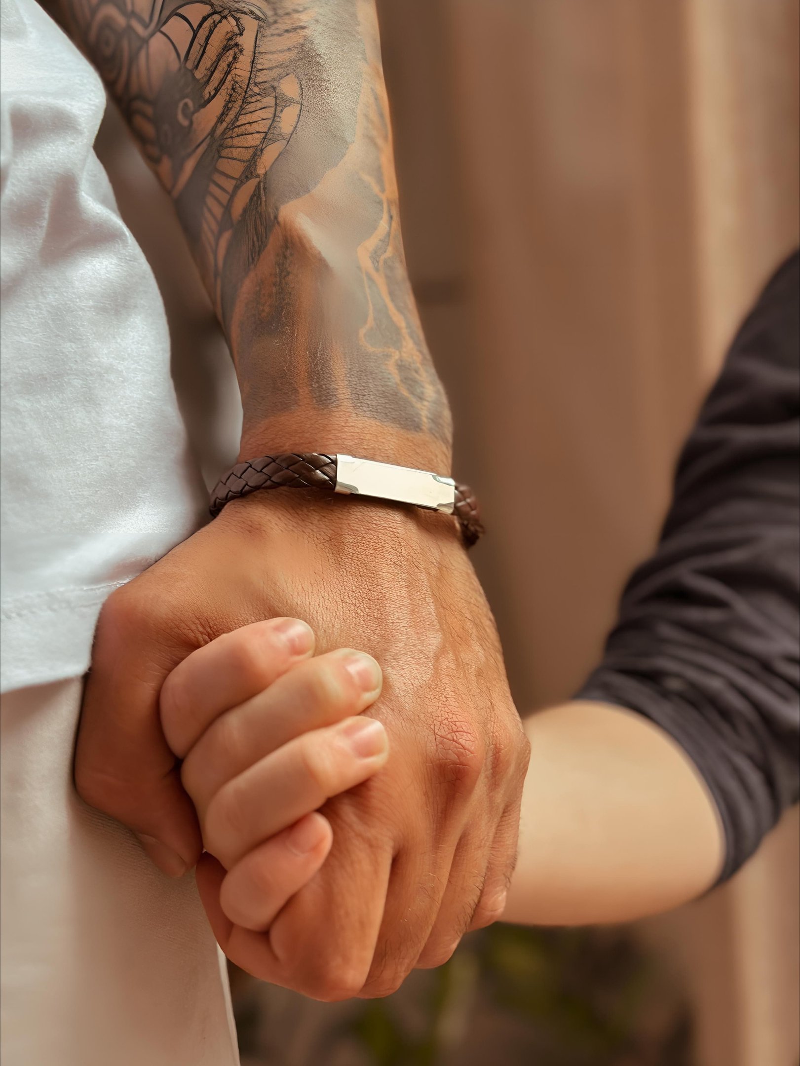 Pulseira de Prata Courino Chapa Liso