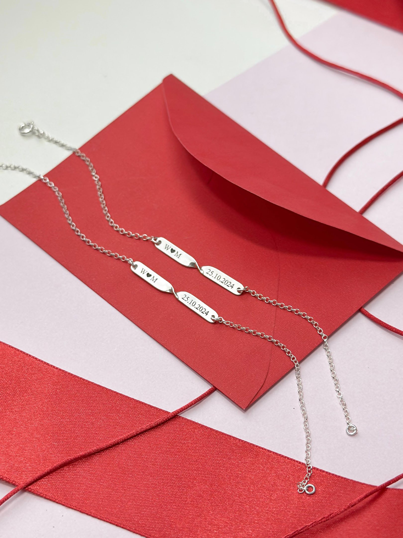 Pulseira de Prata Personalizável Torcida