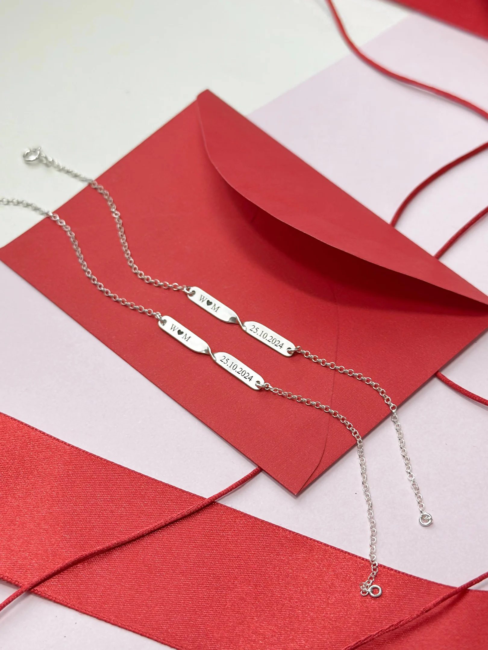 Pulseira de Prata Personalizável Torcida