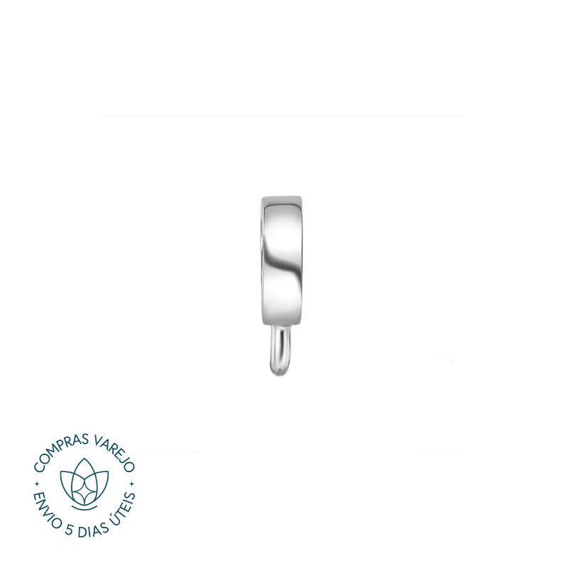 Terminal de Prata Para Berloque